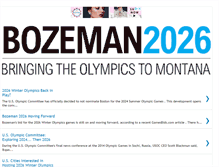 Tablet Screenshot of bozeman2026.com